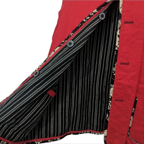 Vintage Koos of Course! Reversible Jacket Sz M - Picture 4 of 7